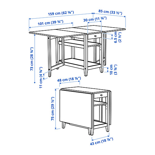 NÄSINGE Measurement Illustration