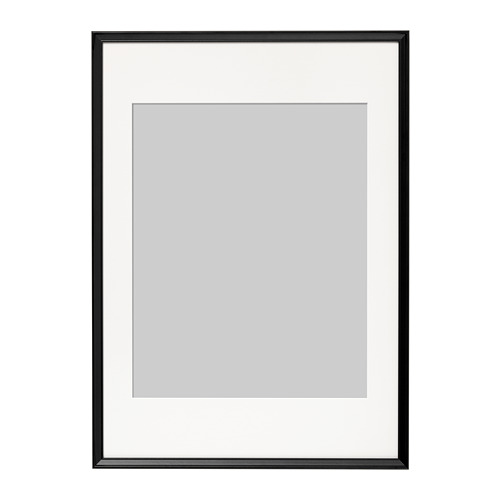 KNOPPÄNG frame, black, 50x70 cm | IKEA Indonesia