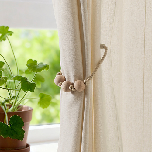 TRUBBRYUM magnetic curtain tie-back
