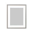 SILVERHÖJDEN - Bingkai, warna perak, 40x50 cm