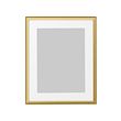 SILVERHÖJDEN - Frame, gold-colour, 40x50 cm