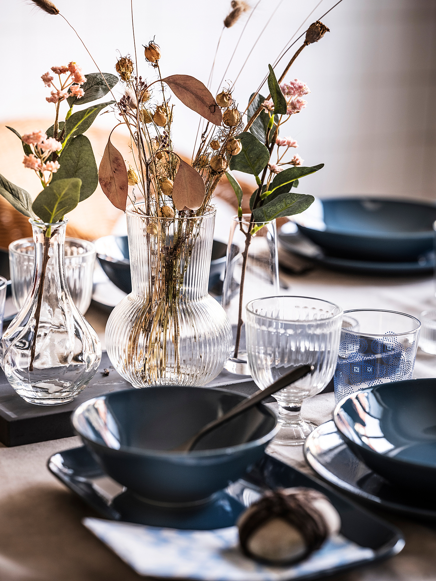 PÅDRAG vase, clear glass, 17 cm IKEA Indonesia