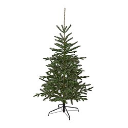 VINTERFINT - Pohon Natal buatan, dalam/luar ruang hijau, 180 cm