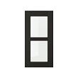 LERHYTTAN - pintu kaca, diwarnai hitam, 30x60 cm | IKEA Indonesia - PE699061_S2