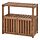 NÄMMARÖ - shelving unit, outdoor, light brown stained, 83x75 cm | IKEA Indonesia - PE880050_S1