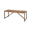 NÄMMARÖ - table, outdoor, light brown stained, 200x75 cm | IKEA Indonesia - PE880053_S2