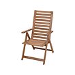 NÄMMARÖ - kursi recliner, luar ruang, dapat dilipat diwarnai cokelat muda | IKEA Indonesia - PE880057_S2