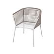 SEGERÖN - chair with armrests, outdoor, white/beige | IKEA Indonesia - PE880073_S2