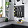 SKÅDIS - kombinasi papan berlubang, hitam, 56x56 cm | IKEA Indonesia - PE984898_S1