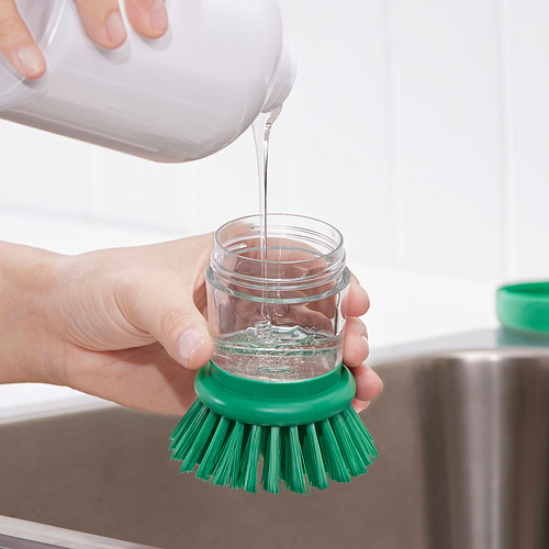 VIDEVECKMAL sikat cuci piring dengan dispenser