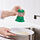 VIDEVECKMAL - dish-washing brush with dispenser, bright green | IKEA Indonesia - PE918654_S1