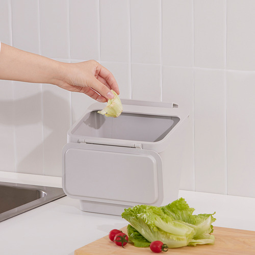 SKOLÄST tempat sampah u kabinet berpintu