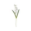 SMYCKA - Artificial flower, Gladiolus/white, 100 cm