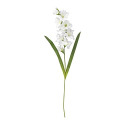 SMYCKA - Bunga tiruan, Gladiolus/putih, 100 cm