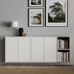 EKET - Kabinet dengan 2 pintu dan 1 rak, putih, 70x35x70 cm