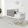 BEKANT - desk with screen, white/grey, 160x80 48 cm | IKEA Indonesia - PE794398_S1