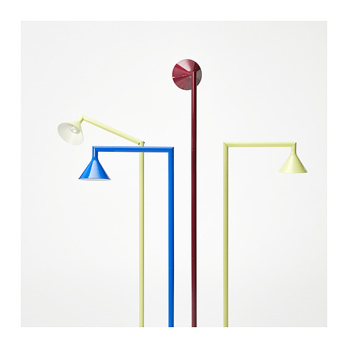 IKEA PS 2026 floor uplighter, dark red, 182 cm | IKEA Indonesia