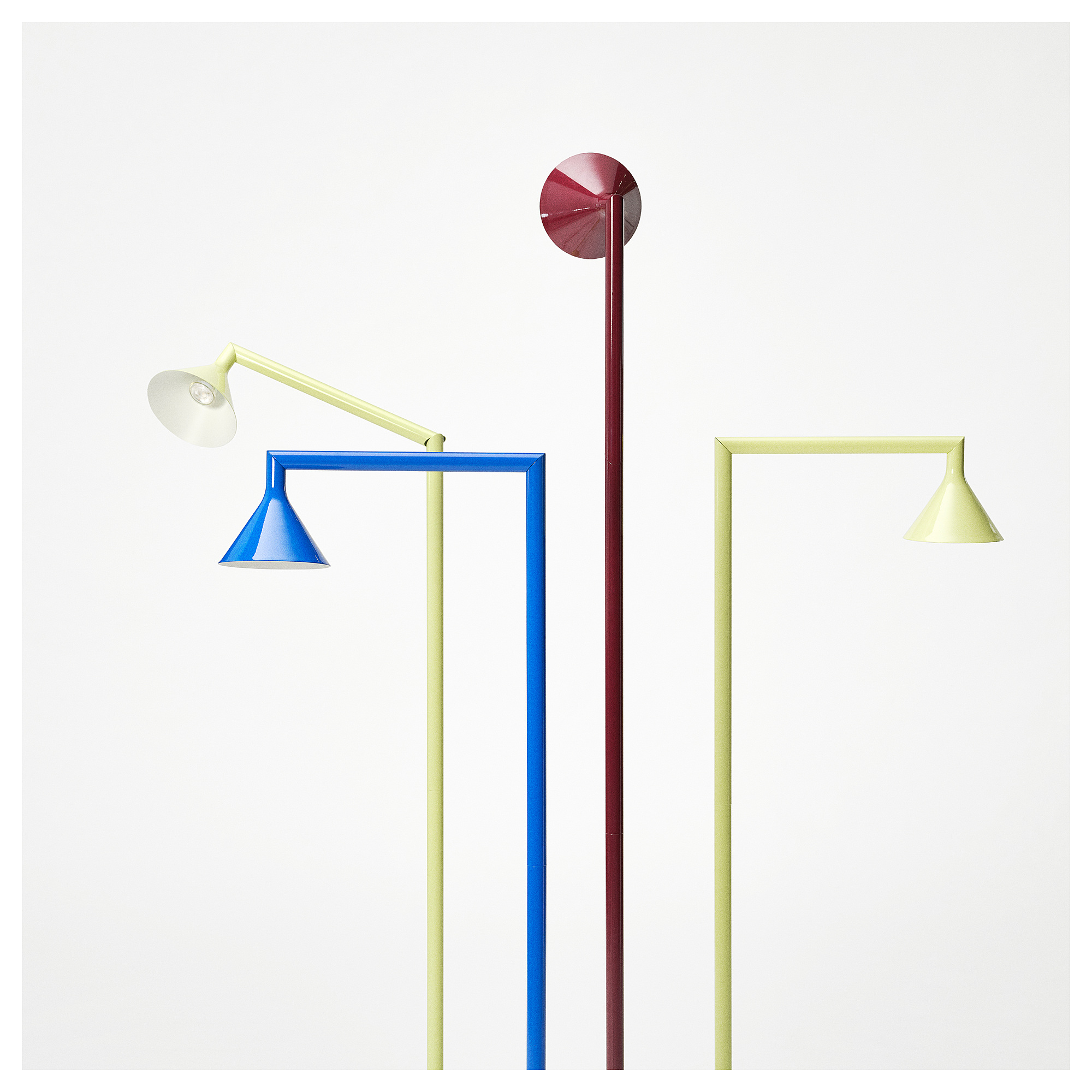 IKEA PS 2026 floor uplighter, dark red, 182 cm | IKEA Indonesia