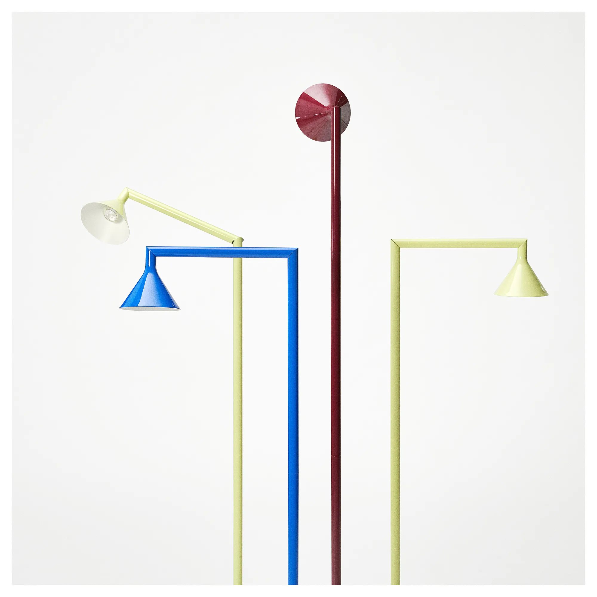 IKEA PS 2026 floor uplighter, dark red, 182 cm | IKEA Indonesia