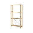 IVAR - 1 section/shelves, pine, 89x30x179 cm