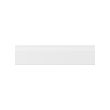 VOXTORP - Drawer front, matt white, 40x10 cm