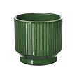VINTERFINT - Plant pot, in/outdoor/green, 12 cm