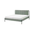 TÄLLÅSEN - upholstered bed frame, Kulsta grey-green, 180x200 cm | IKEA Indonesia - PE918881_S2