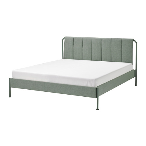 TÄLLÅSEN rangka tempat tidur berpelapis