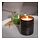 SÖTRÖNN - scented candle in ceramic jar, matcha tea & ginger/black, 45 hr | IKEA Indonesia - PE918890_S1