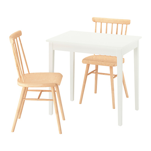 HÖGVED/NÄSINGE table and 2 chairs