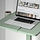 MITTZON - laptop table with castors, green, 66x50 cm | IKEA Indonesia - PE918949_S1