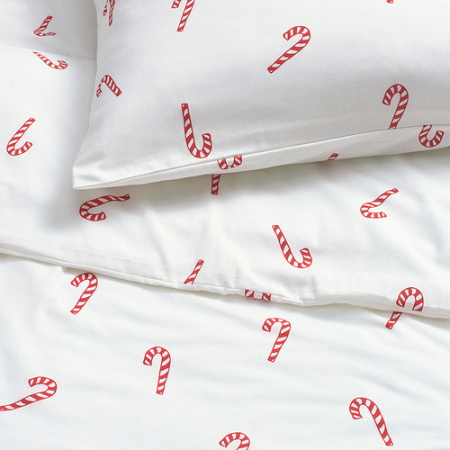 LÖVSÅNGARE sarung duvet dan sarung bantal