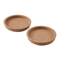 IKEA 365+ - Tatakan gelas, gabus, 10 cm