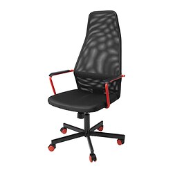 HUVUDSPELARE - Gaming chair, black