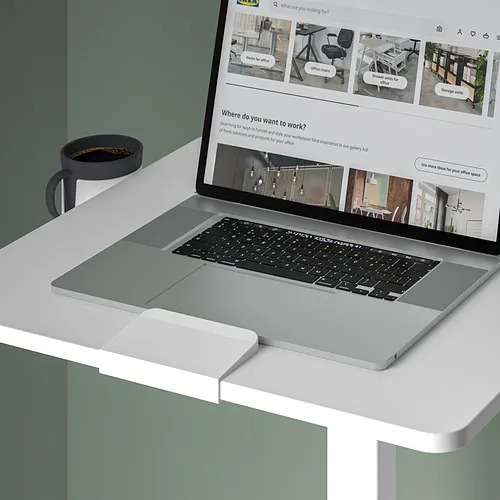 MITTZON meja laptop dengan roda