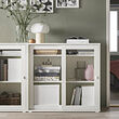 VIHALS - cabinet with sliding glass doors, white, 95x37x90 cm | IKEA Indonesia - PE919000_S2
