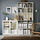 VIHALS - storage combination w glass doors, white/clear glass, 190x37x200 cm | IKEA Indonesia - PE919103_S1