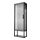 MOSSJÖN - wall cabinet w shelves/glass door, anthracite, 36x18x102 cm | IKEA Indonesia - PE919026_S1