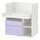 SMÅSTAD - desk, white lilac/with 2 drawers, 90x79x100 cm | IKEA Indonesia - PE919058_S1