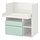 SMÅSTAD - changing table, white light green/with 3 drawers, 90x79x100 cm | IKEA Indonesia - PE919059_S1