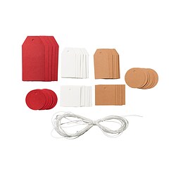 VINTERFINT - Label, set 42, warna campuran