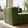 JÄTTEBO - chaise longue module, right, with armrest/Samsala dark yellow-green | IKEA Indonesia - PE880532_S1