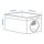 LEN - box, grey/dotted white, 25x37x22 cm | IKEA Indonesia - PE919111_S1