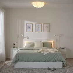 REGNSKUR - Lampu plafon, putih, 48 cm