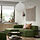 JÄTTEBO - 2,5-seat mod sofa w chaise longue, left/Samsala dark yellow-green | IKEA Indonesia - PE880552_S1