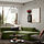 JÄTTEBO - sofa sdut mod 2,5 ddkn dg c. longue, kanan/Samsala kuning tua-hijau | IKEA Indonesia - PE880554_S1
