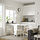 KYRRE/NORDEN - table and 4 stools, white/birch, 26/89/152 cm | IKEA Indonesia - PE948471_S1