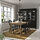 NORDVIKEN/SKOGSTA - meja dan 4 kursi, warna antik/hitam, 152/223 cm | IKEA Indonesia - PE948485_S1