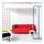 KLIPPAN - 2-seat sofa, Långban bright red | IKEA Indonesia - PH198656_S1