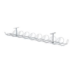 SIGNUM - Cable trunking horizontal, silver-colour, 70 cm